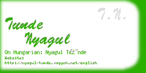 tunde nyagul business card